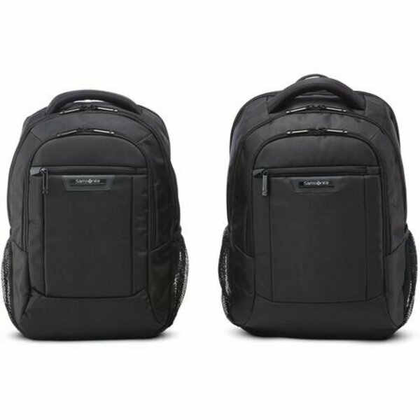 Samsonite Backpack, f/15.6in Laptop, TSA-Friendly, Polyester, BK SML1412731041